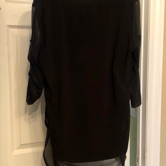 🇨🇦Joseph Ribkoff Elegant Black Women's Tunic Size Large - Picture 6 of 7